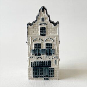 KLM Airlines Dutch Blue Delft House by BOLS #20 Amsterdam 2004 Empty